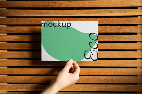 A5 Flyer in Hand
