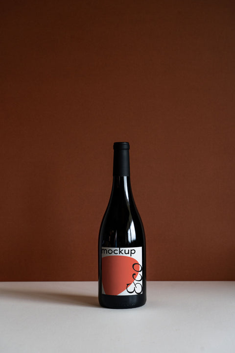 Red Wine Bottle 01